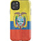 Ecuador Flag Distressed iPhone Cases